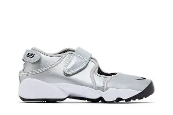 Nike Women's Air Rift Premium Metallic Silver Sail - 2