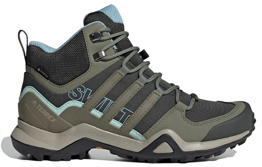 Фото № 2 с приближением к товару «‎adidas Wmns Terrex Swift R2 Mid Gtx Functional Shoes Green»