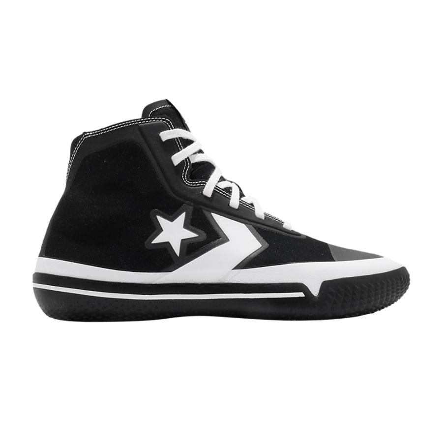 Фото № 1 с приближением к товару «‎Converse All Star Pro BB High Black White»