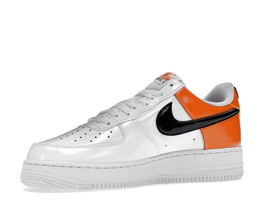 Фото № 4 с приближением к товару «‎Nike Air Force 1 Low 07 Essential White/Brilliant Orange »