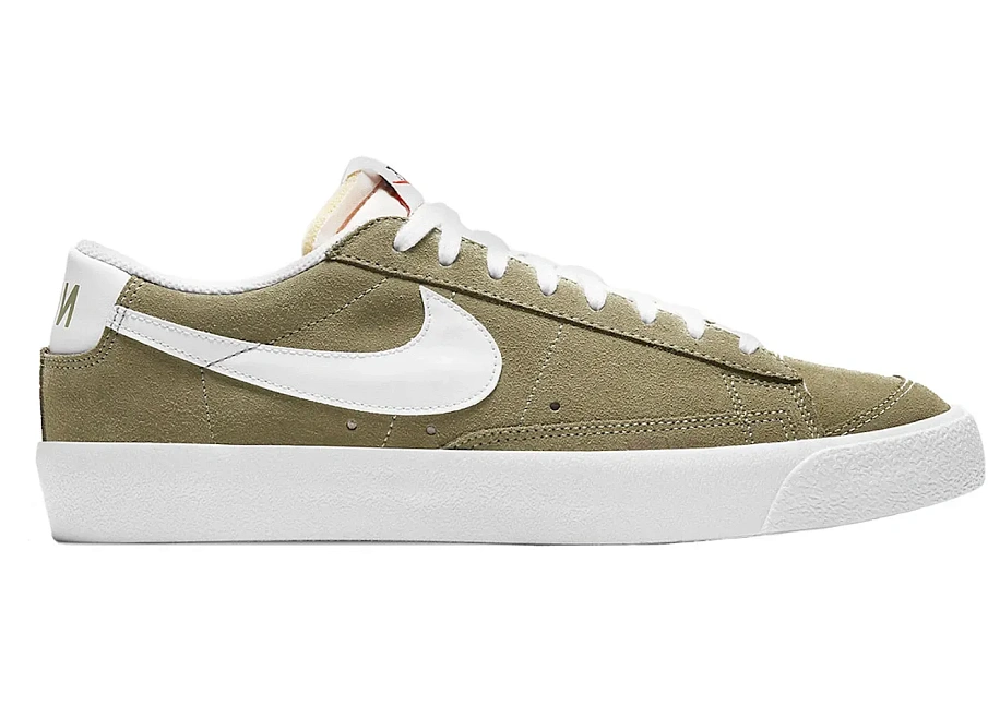 Фото № 1 с приближением к товару «‎Nike Blazer Low 77 Suede Medium Khaki»