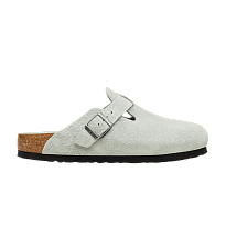 Фото № 1 с приближением к товару «‎Birkenstock Boston Soft Footbed Narrow Sandal Pure Sage»