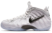 Фото № 1 с приближением к товару «‎Nike Air Foamposite Pro Vintage basketball shoes white»