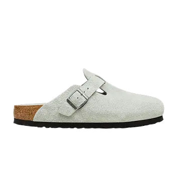 Birkenstock Boston Soft Footbed Narrow Sandal Pure Sage