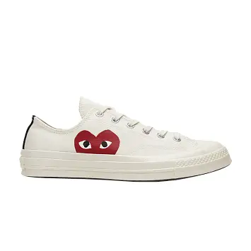 Comme des Garçons Play x Converse Chuck 70 Low Milk - 1