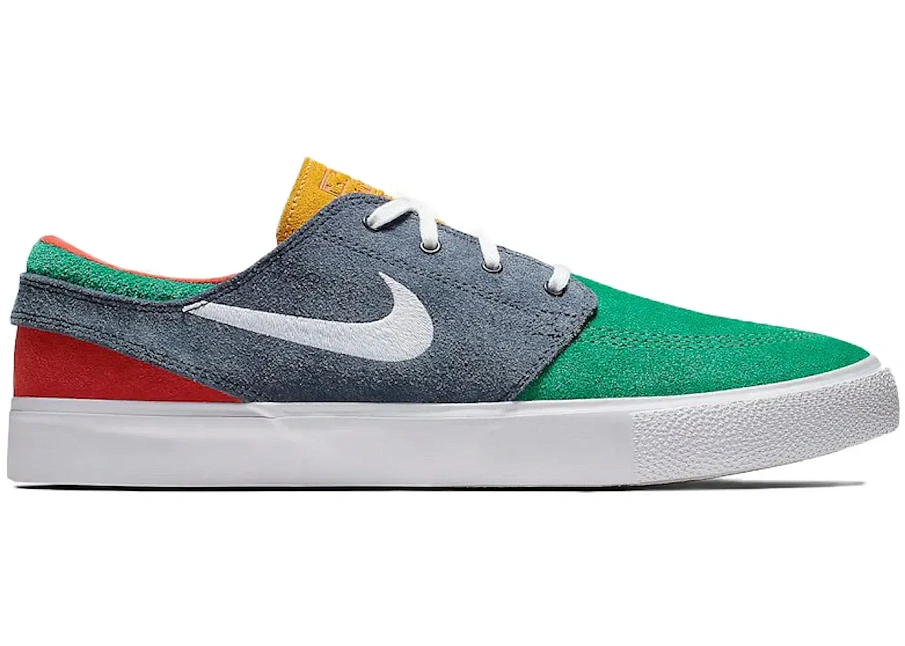 Фото № 1 с приближением к товару «‎Nike SB Stefan Janoski Lucid Green Obsidian»