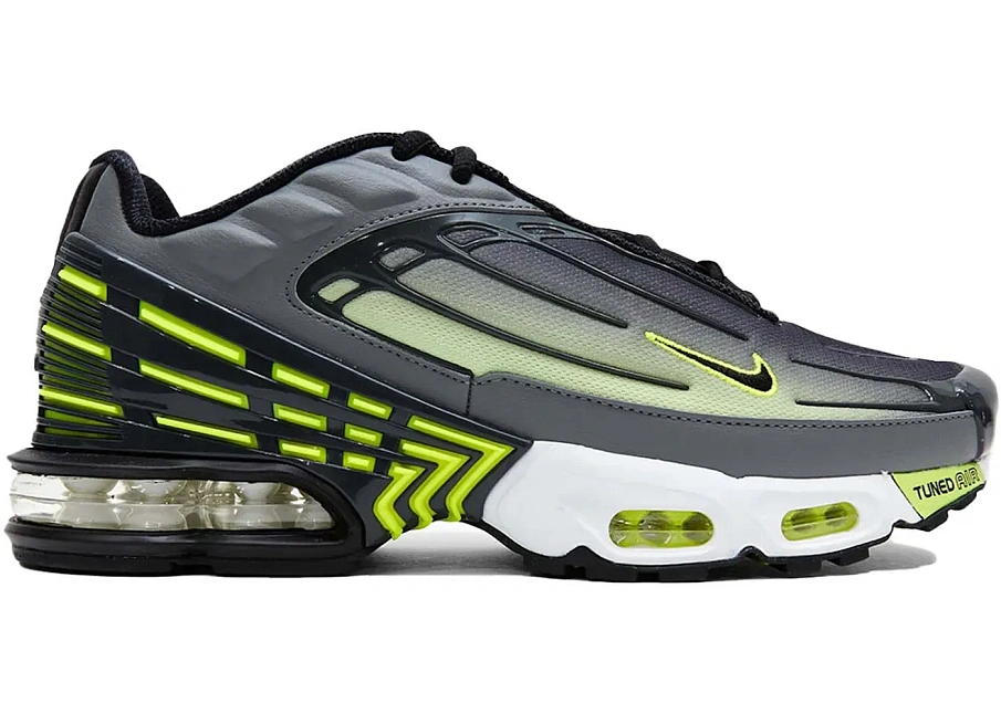 Фото № 1 с приближением к товару «‎Nike Air Max Plus 3 Smoke Grey Lemon Venom»