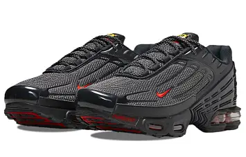 Nike Air Max Plus 3 Running Shoes BlackRed - 4