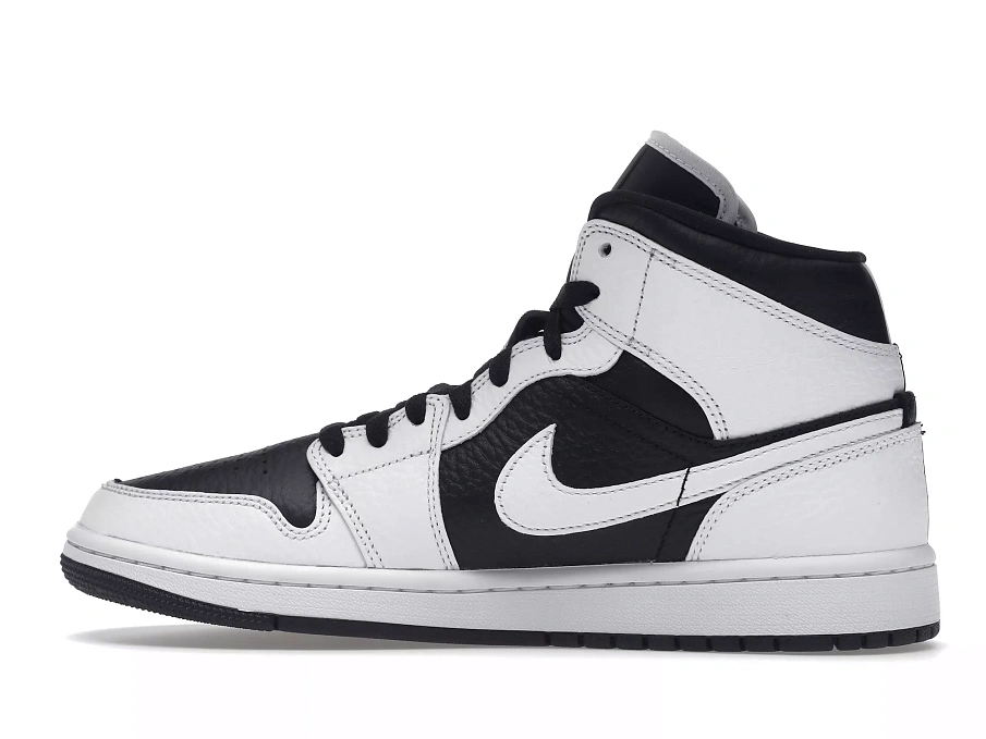 Фото № 2 с приближением к товару «‎Jordan 1 Mid Split Black White »