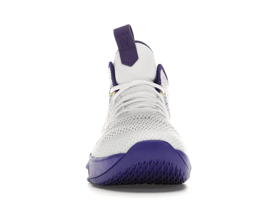 Фото № 2 с приближением к товару «‎Nike LeBron Witness 4 White/Voltage Purple»