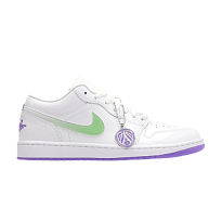 Фото № 1 с приближением к товару «‎Air Jordan 1 Low SE Quai54 White Grape»
