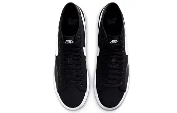 Nike Blazer Court Mid BlackWhite - 5