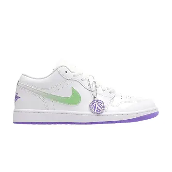 Air Jordan 1 Low SE Quai54 White Grape - 1