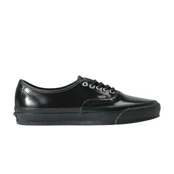 Vans Authentic 44 Siped Vibram Gloss Leather Brogue Black - 1