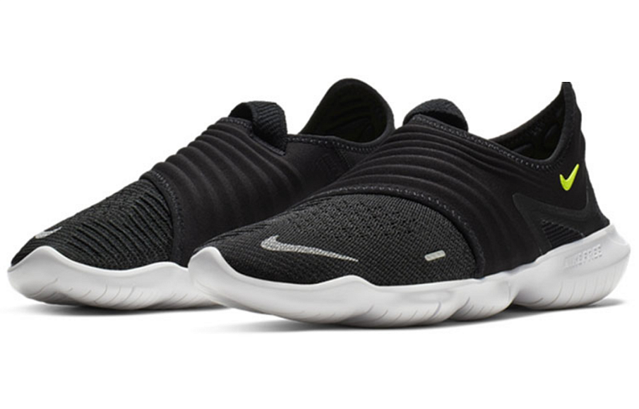 Фото № 3 с приближением к товару «‎Nike Free RN Flyknit 3.0 'Black' BlackWhiteVolt»