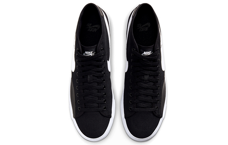 Фото № 3 с приближением к товару «‎Nike Blazer Court Mid BlackWhite»