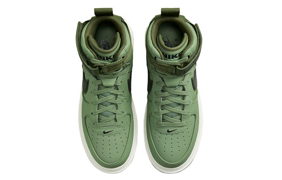 Фото № 3 с приближением к товару «‎Nike Air Force 1 High Boot Sneakers Green»