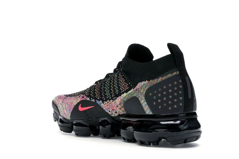 Фото № 6 с приближением к товару «‎Nike Air VaporMax Flyknit 2 Black Multi-Color »