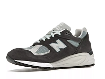 Фото № 3 с приближением к товару «‎New Balance 990v2 Kith Steel Blue»