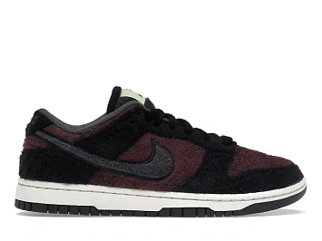Nike Dunk Low SE Fleece Pack Burgundy Crush  - 1