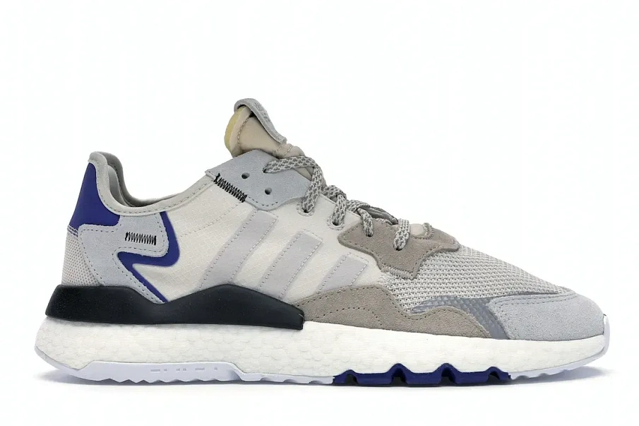 Фото № 1 с приближением к товару «‎adidas Nite Jogger Grey One Active Blue»