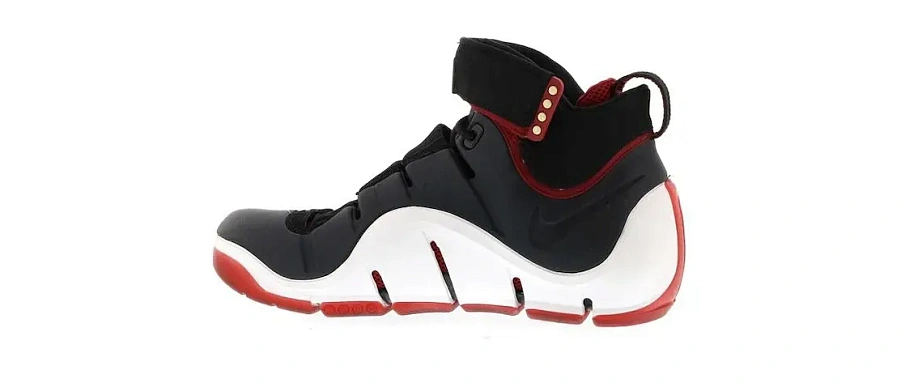 Фото № 3 с приближением к товару «‎Nike LeBron 4 Black White Red»