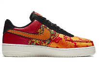 Фото № 2 с приближением к товару «‎Nike Air Force 1 '07 Prm 3 Skate Shoes Gym RedBlack-Canyon Gold-Oran»