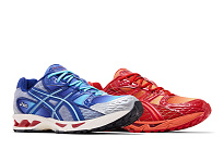 Фото № 2 с приближением к товару «‎Marvel vs. Capcom x Kith x ASICS Gel Nimbus 10.1 Double Box - Iron Man vs. Mega Man With Comic Book»
