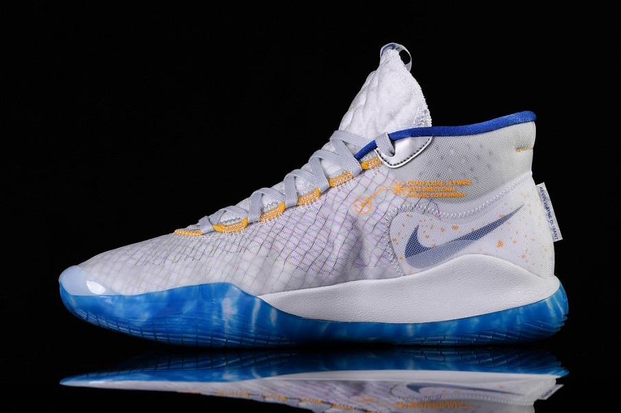 Фото № 2 с приближением к товару «‎Nike Zoom KD 12 Warriors Home »