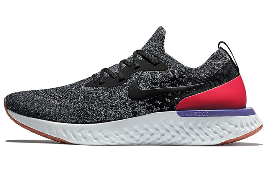 Фото № 1 с приближением к товару «‎Nike Epic React Flyknit Black Red Orbit»