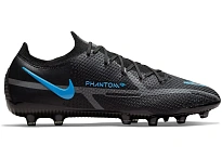 Фото № 1 с приближением к товару «‎Nike Phantom GT2 Elite AG Pro Black Grey Blue»