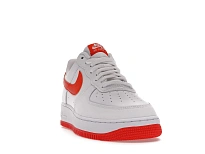 Фото № 2 с приближением к товару «‎Nike Air Force 1 Low White Orange (2021)»