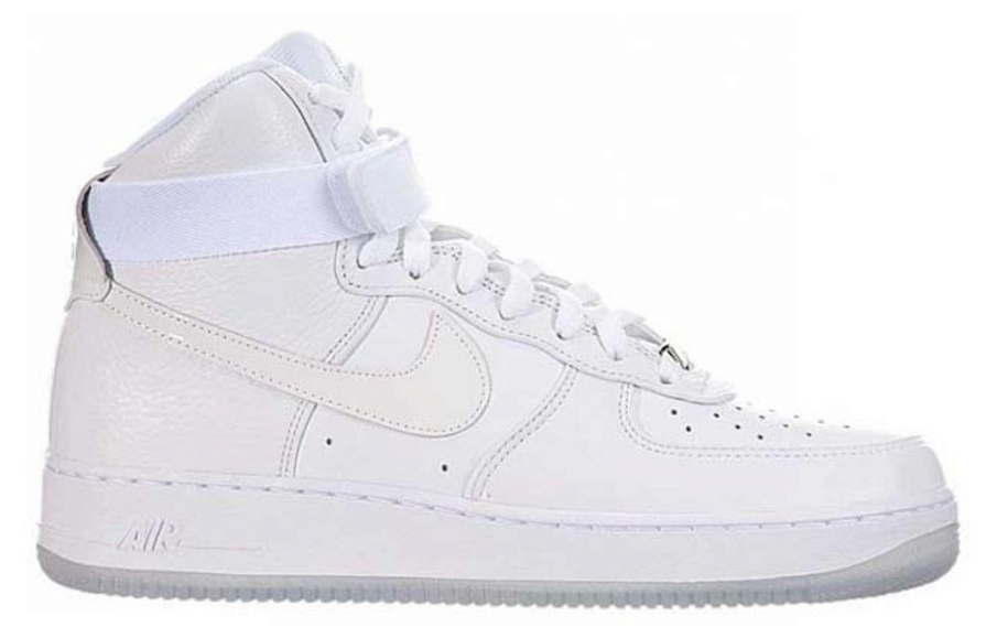 Фото № 2 с приближением к товару «‎Nike Air Force 1 High Triple White Ice»