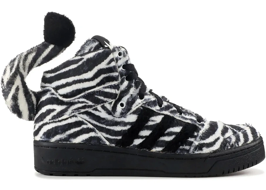 Фото № 1 с приближением к товару «‎adidas JS Zebra Black White»