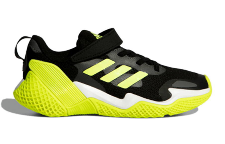 Фото № 2 с приближением к товару «‎adidas 4Uture Rnr El K BlackYellow»