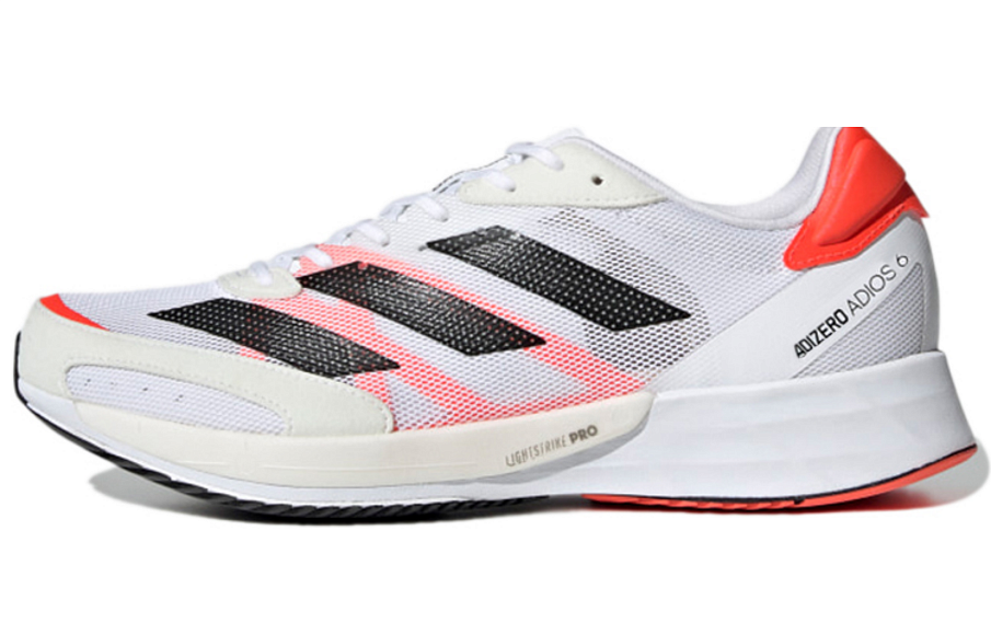 Фото № 1 с приближением к товару «‎ adidas Adizero Adios 6 Running shoes Cloud WhiteCore BlackSolar Red»