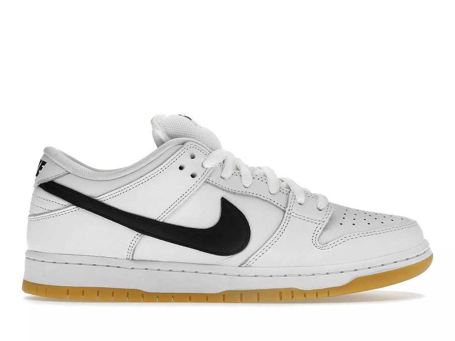 Фото № 1 с приближением к товару «‎Nike SB Dunk Low Pro White Gum»