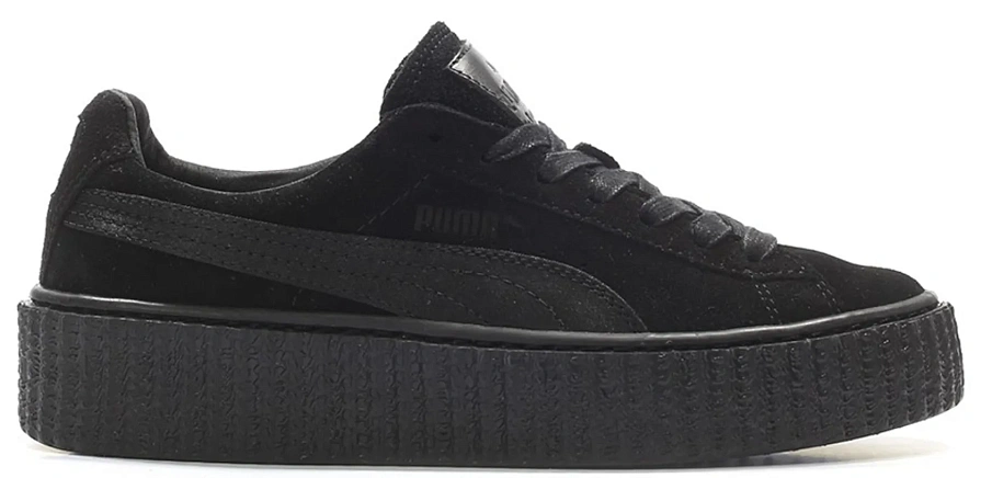 Фото № 1 с приближением к товару «‎Puma Creepers Rihanna Fenty Satin Black »