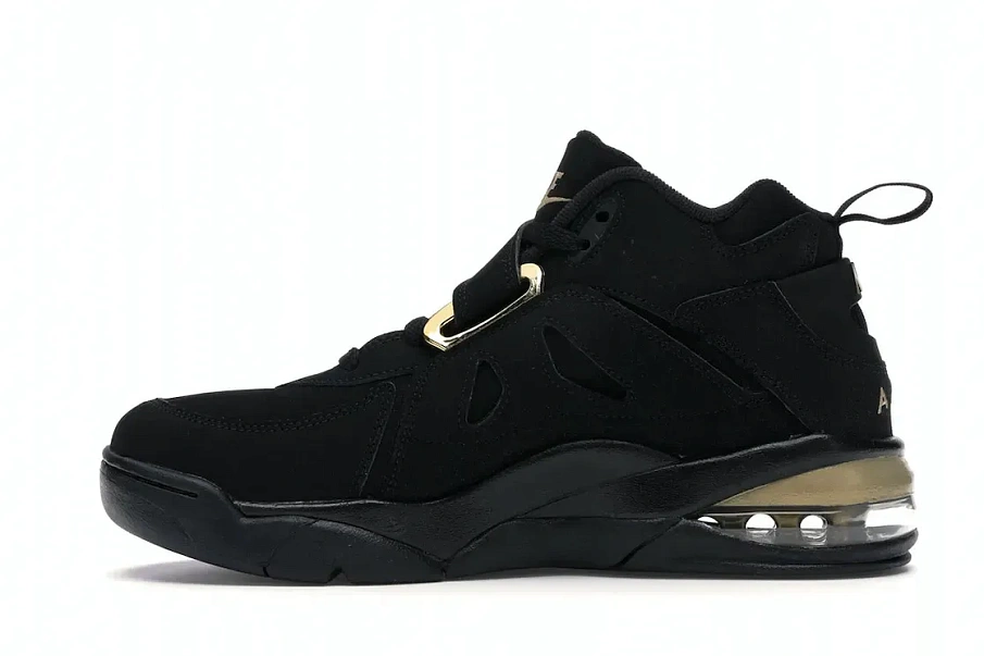Фото № 3 с приближением к товару «‎Nike Air Force Max CB Black Metallic Gold»