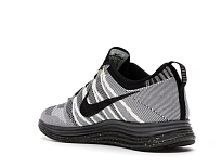 Фото № 6 с приближением к товару «‎Nike Flyknit Lunar1+ White Black Volt»