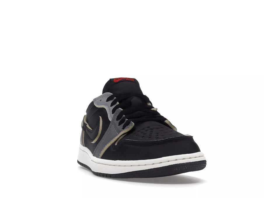 Фото № 2 с приближением к товару «‎Jordan 1 Low OG EX Black Smoke Grey»