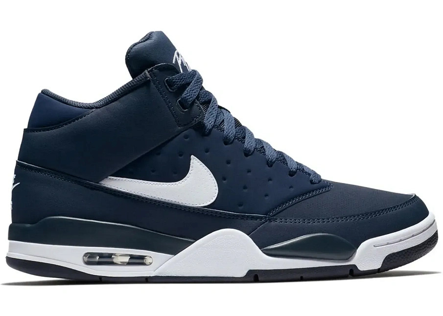 Фото № 1 с приближением к товару «‎Nike Air Flight Classic Obsidian White»