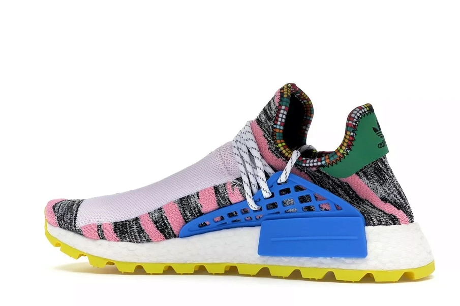 Фото № 4 с приближением к товару «‎adidas NMD Hu Pharrell Solar Pack Mother»
