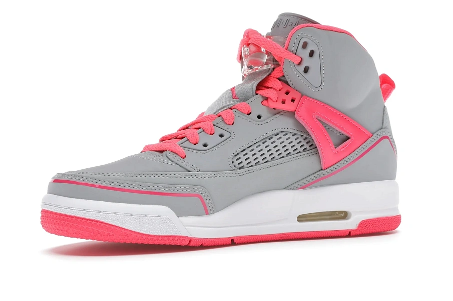 Фото № 3 с приближением к товару «‎Jordan Spizike Wolf Grey Racer Pink »