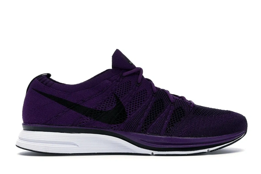 Фото № 1 с приближением к товару «‎Nike Flyknit Trainer Night Purple»