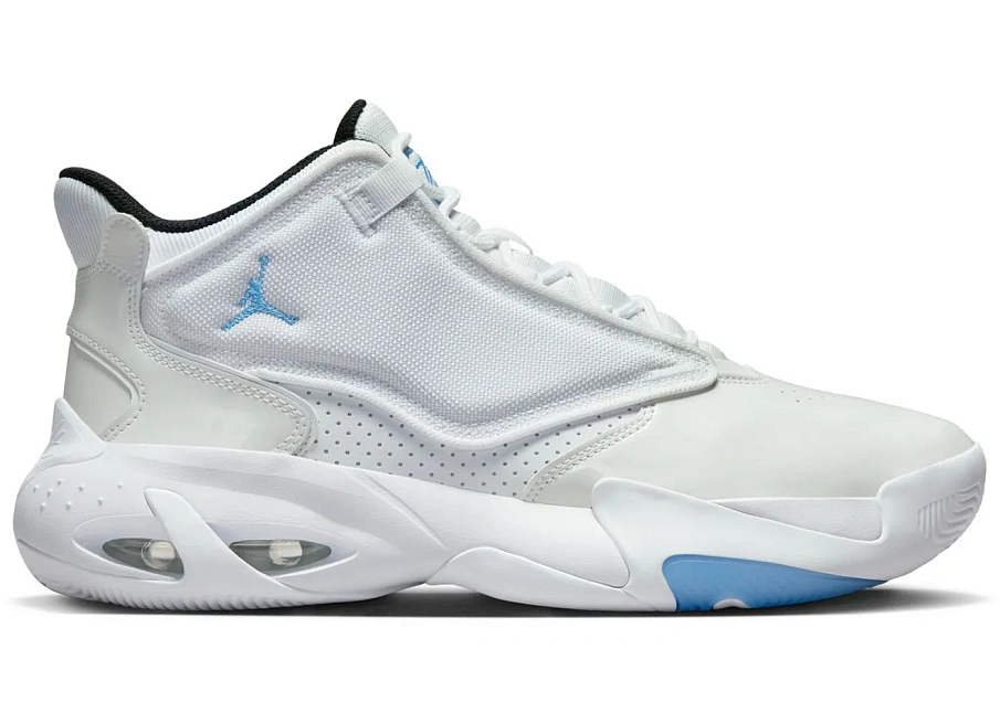 Фото № 1 с приближением к товару «‎Jordan Max Aura 4 White University Blue»