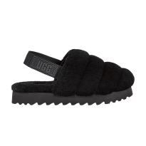 Фото № 1 с приближением к товару «‎UGG Women's Super Fluff Slipper Black»