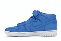 Фото № 3 с приближением к товару «‎Nike SB Dunk Mid Photo Blue Ripstop»