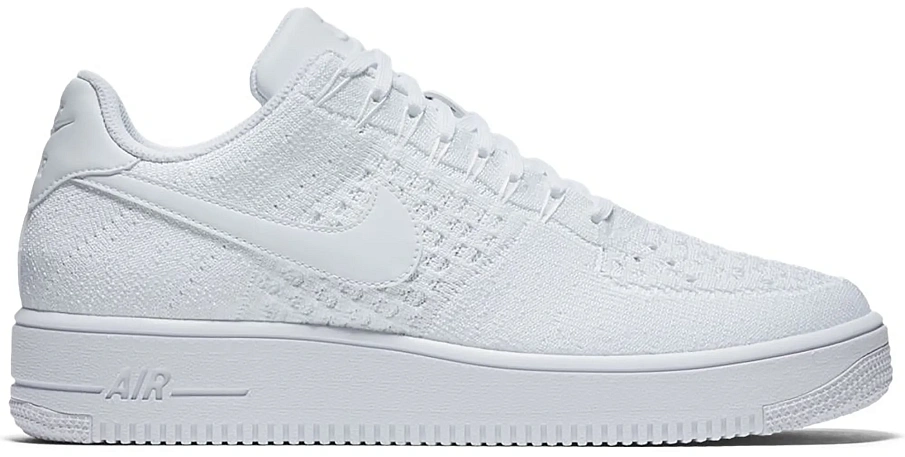 Фото № 1 с приближением к товару «‎Nike Air Force 1 Ultra Flyknit Low Triple White»
