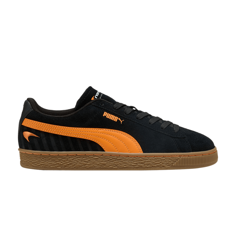 Фото № 1 с приближением к товару «‎Mclaren Racing x Puma Suede OG Black Papaya»